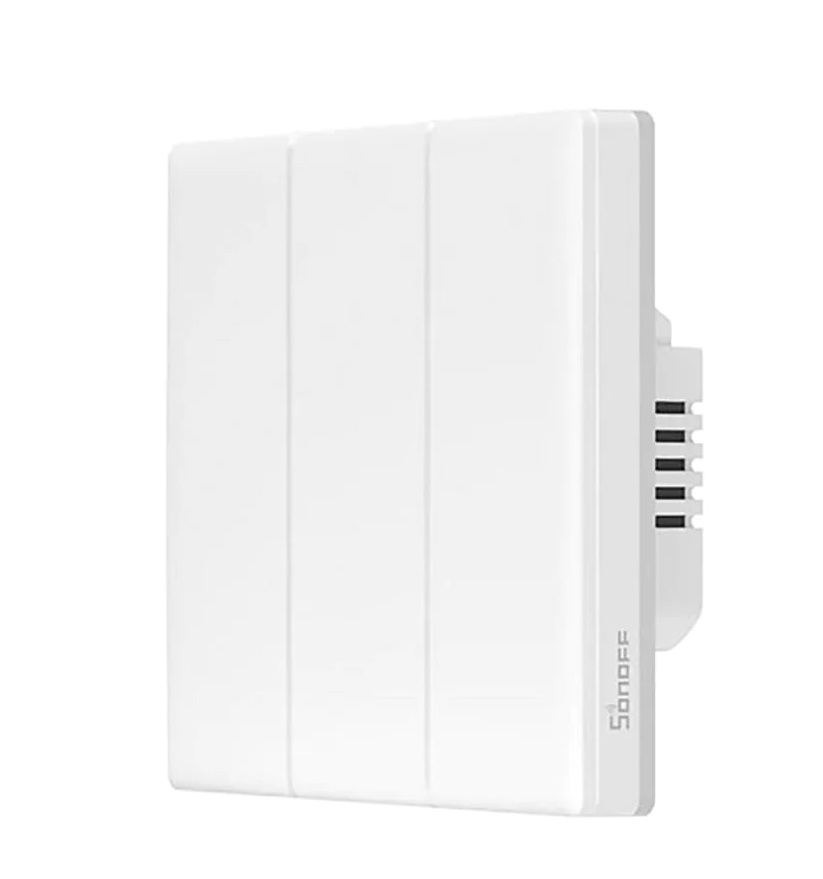 Sonoff T53C-WiFi Smart Wall Touch Switch 3-Button White