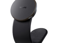Baseus C02 Pro Wireless Dashboard Magnetic Car Charger Black
