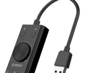 Orico Converter USB-A to Sound Card with Volume SC2