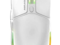 Armaggeddon Gaming Mouse Wired+2.4G+BT Recharge 600mAh MIRAGE-VI White