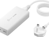 j5create 185W Laptop GaN Charger PD3.1 2xUSB-C/1xUSB-A (UK Plug) JUP37185W