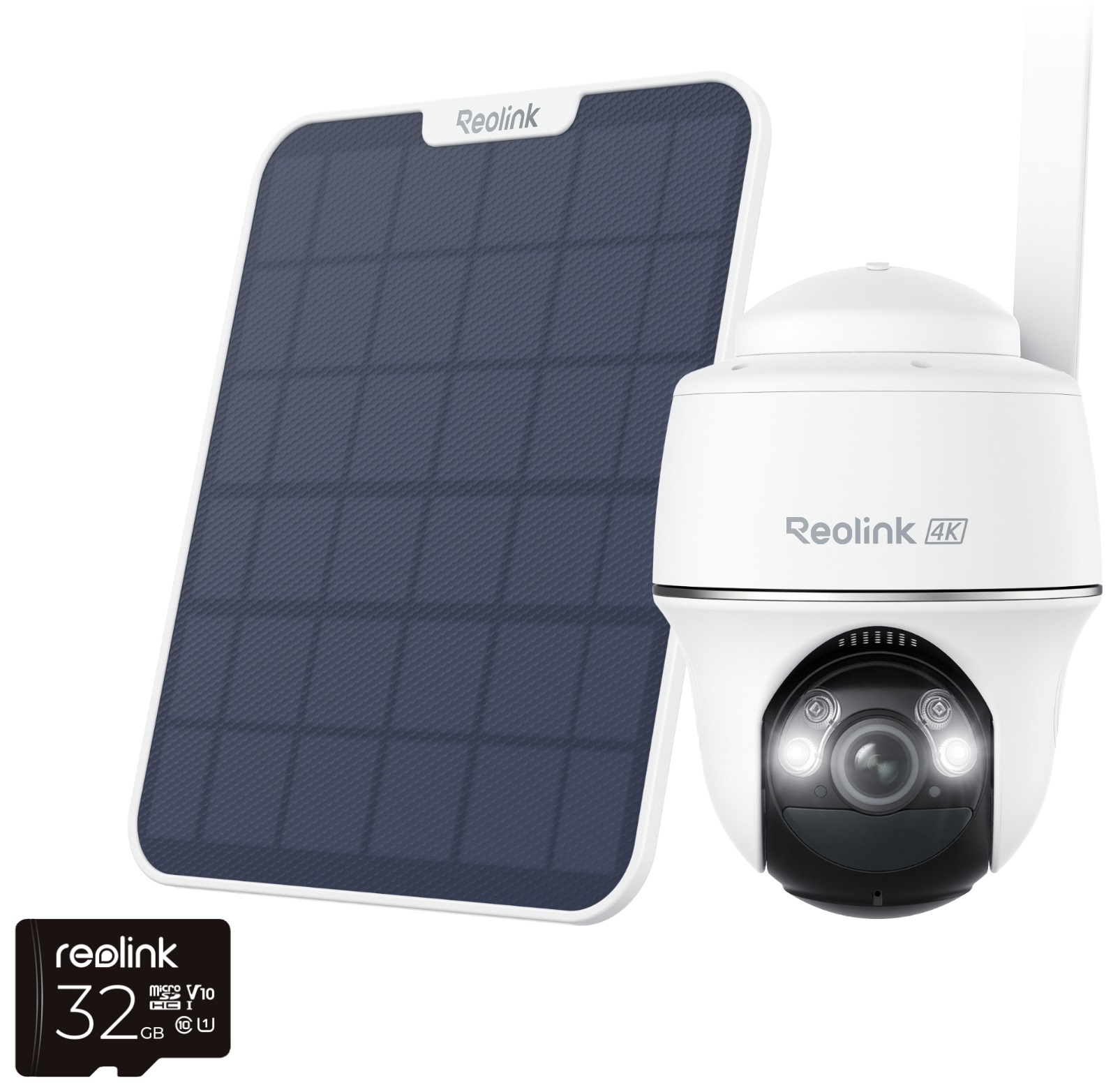 Reolink BUNDLE BP4G GO PT Ultra (G440) 4G PTZ 4K Outdoor Camera + 6W Solar Panel (26185+24757)