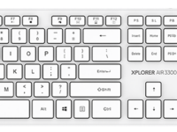 Alcatroz Keyboard & Mouse Wireless Xplorer AIR 3300 White