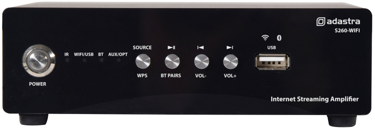 Adastra S260-WIFI v2 Desktop Amplifier 2x60W WIFI/BT/USB 103.128UK