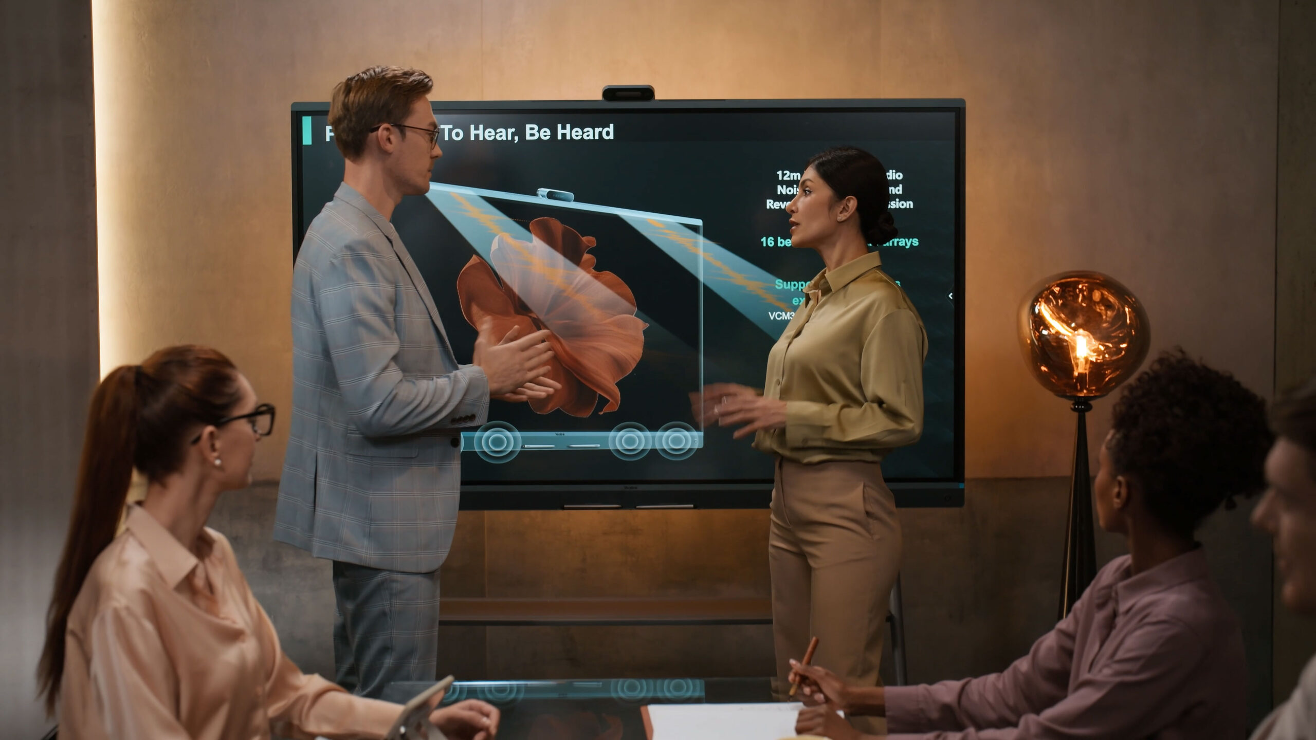 Yealink MeetingBoard Pro 75" 4K Interactive Display with AI Triple-Eye Camera 50MP & AI Enhanced Audio MB75Pro-A02 - Image 11