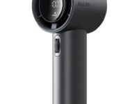 Jisulife Portable Personal Fan PRO 1S Black with Display & Powerful 15000 RPM Motor