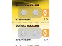 Uniross Alkaline-Coin LR736 AG3 LR41 Battery (10pack)