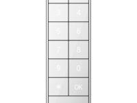 AJAX FIBRA Keypad Outdoor White
