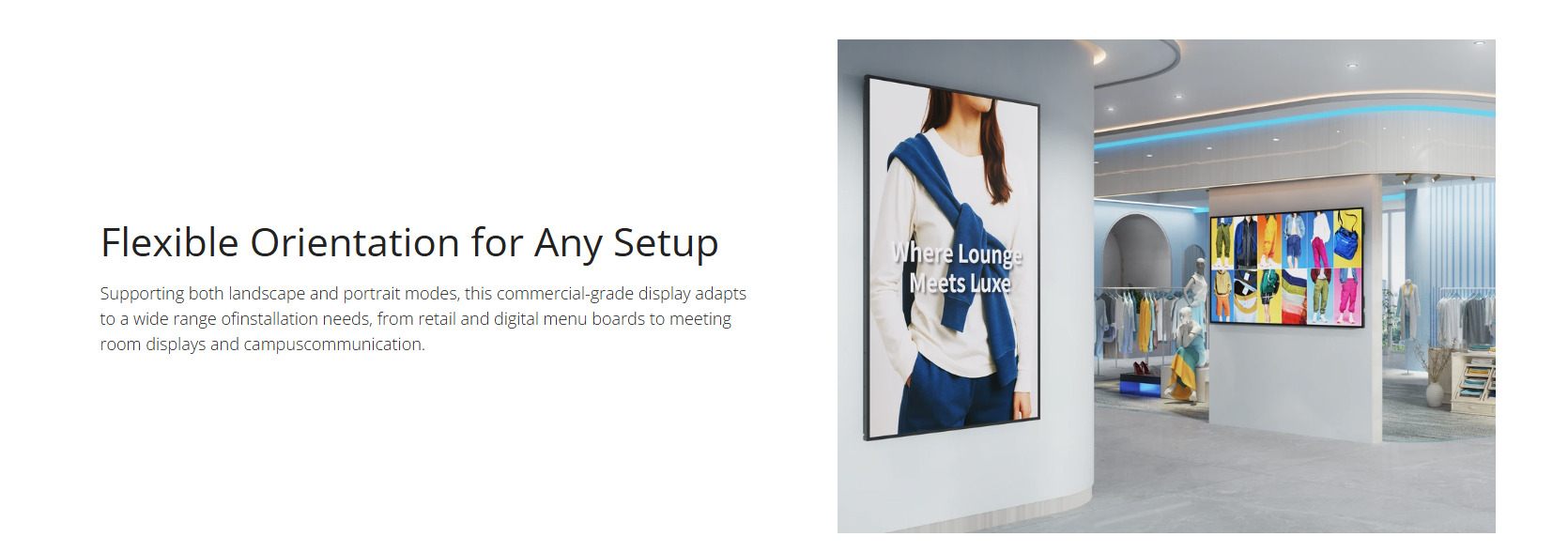 Viewsonic Commercial Display Digital Signage 50" 4K 24/7 Android USB-C HDMI Remote Management CDE5014-2C - Image 11