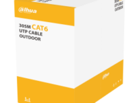 Dahua CAT6 CCA Cable 305m 0.57mm Black Outdoor PFM922-6UN