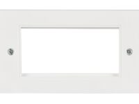 AV:Link Wall Plate Frame Double 4 Modules 122.505UK
