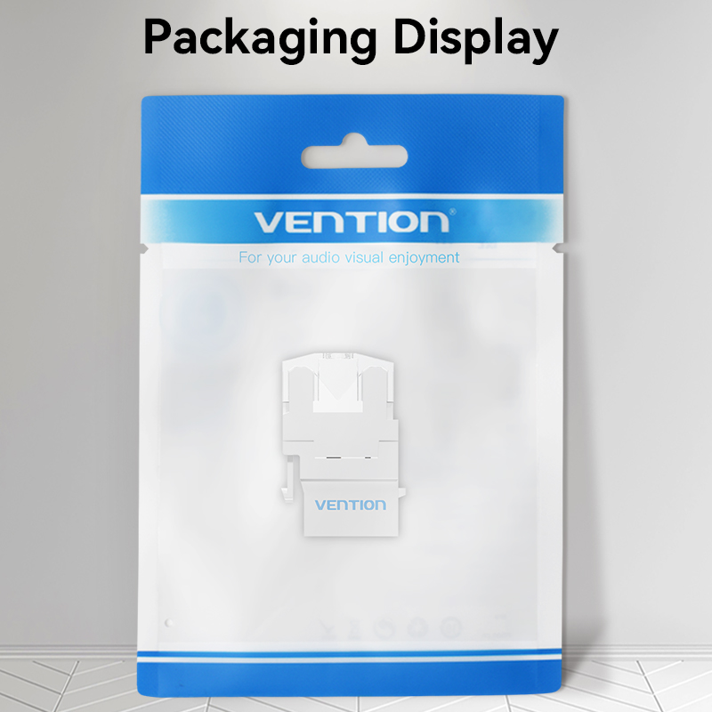Vention NETWORK Keystone Jack CAT6 UTP 180 degrees White IRHW0 - Image 13