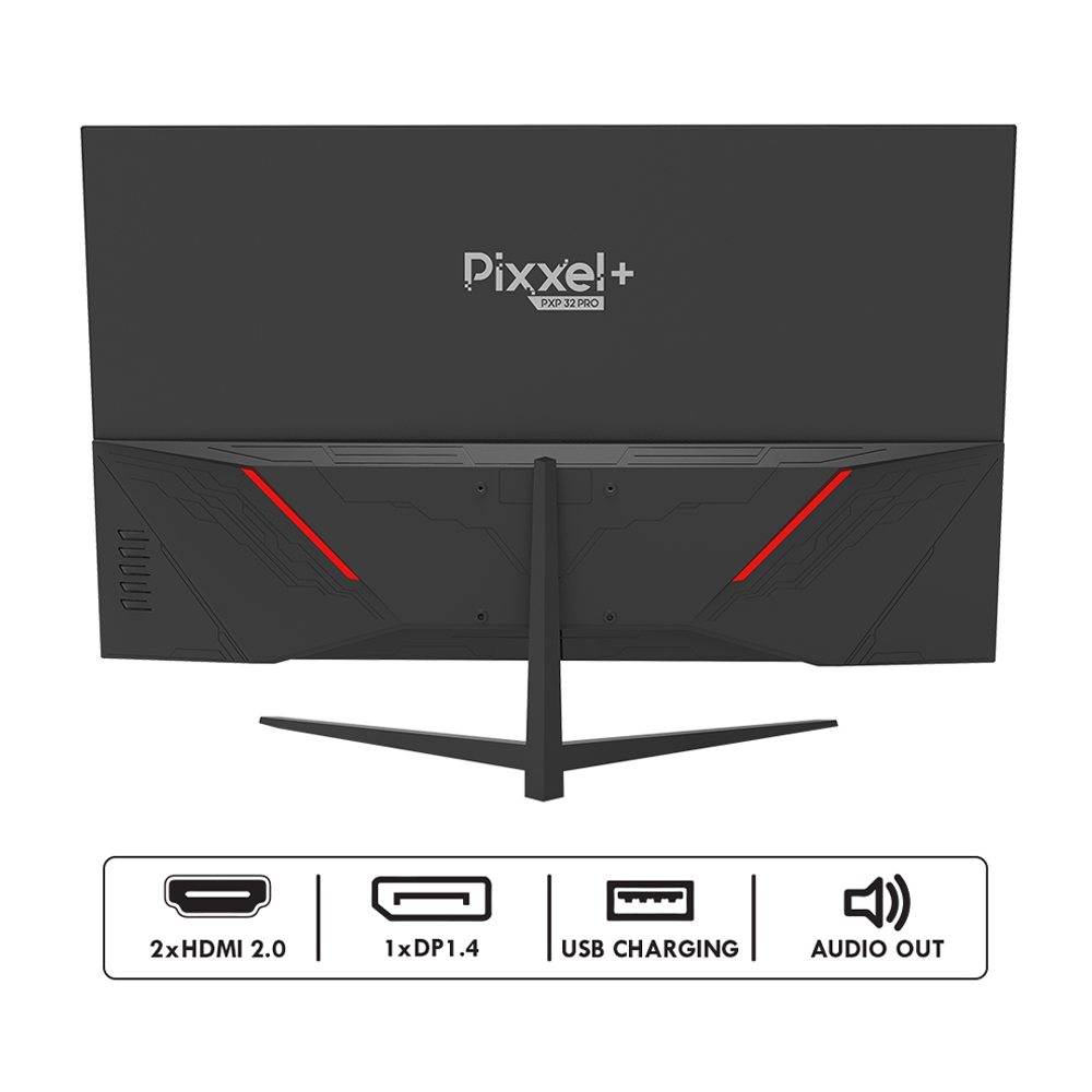 Armaggeddon Gaming Monitor 32'' Slim Frame 2K IPS 180Hz 1ms PXP32Pro Black - Image 13