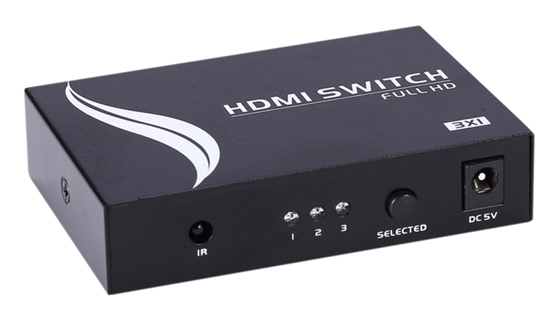 DigitMX DMX-HSW314 HDMI Switch 3x1 IR 1080P