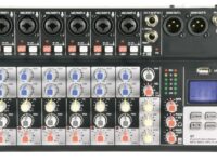 Citronic CSM-8 Mixer 8ch/USB/BT Play-Rec 170.873UK
