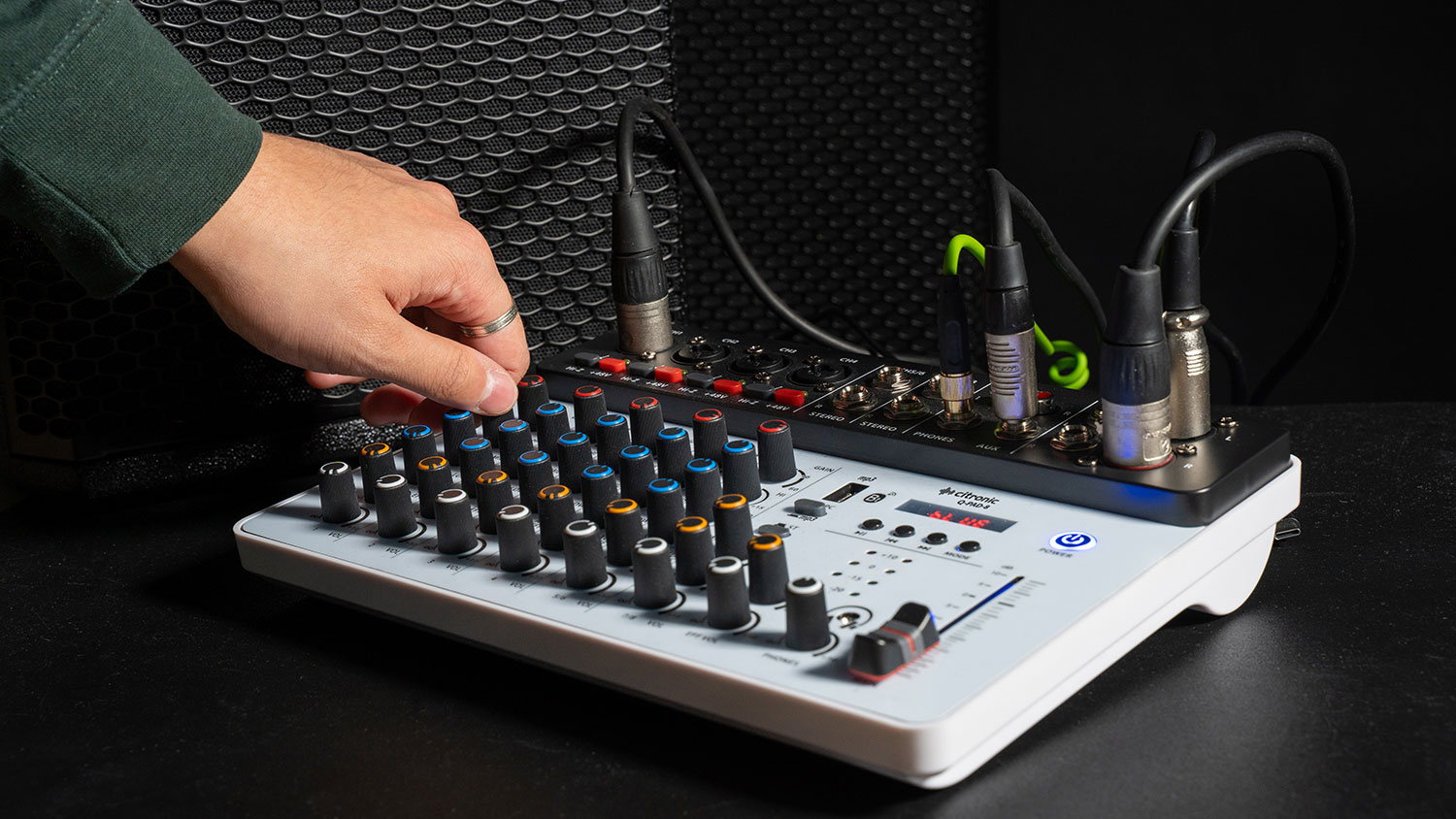 Citronic QPAD-8 Studio Mixer 4ch BT/USB Play-Rec 170.818UK - Image 4