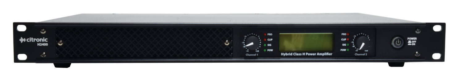 Citronic H2400 Hybrid Amp 2x900W/4ohm 172.124UK