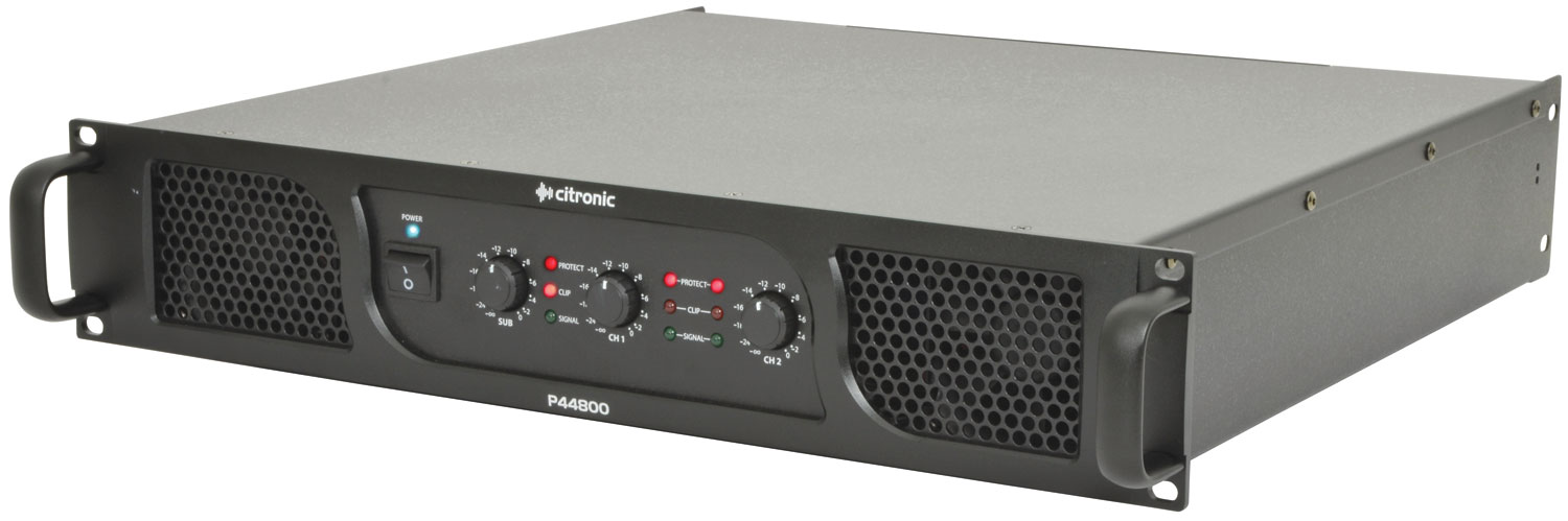 Citronic P44800 2.1 4ohm Amplifier 2x400W + 800W Sub 172.248UK