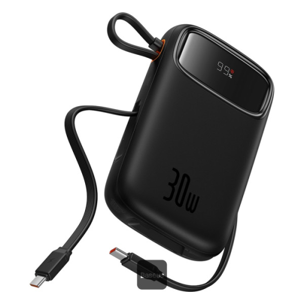 Baseus Powerbank 30W 20000mAh Display QPow 2 Black