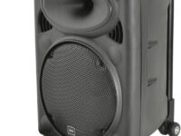QTX QR10PA 10'' Professional Portable Karaoke & PA Speaker with 1x Wireless Microphone