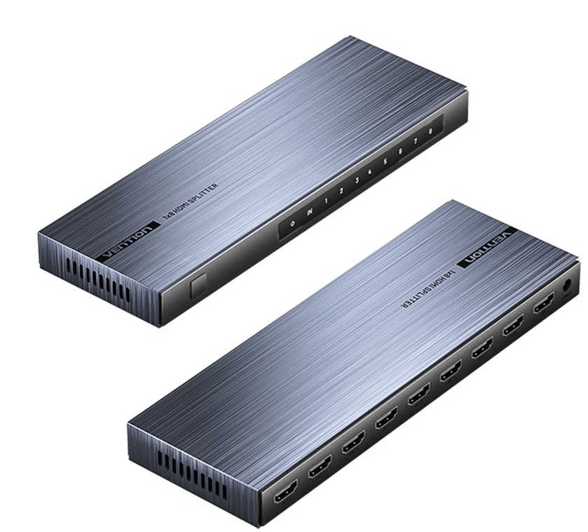 Vention HDMI Splitter 8-Port 4K 1.4 w/UK PSU AKQB0-UK