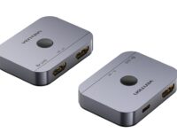 Vention HDMI Switch 2-Port 8K 2.1 Bi-Directional Metal AKPH0