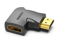 Vention HDMI Adaptor Male to Female 90 Degree Vertical Flat 4K60Hz AIPB0