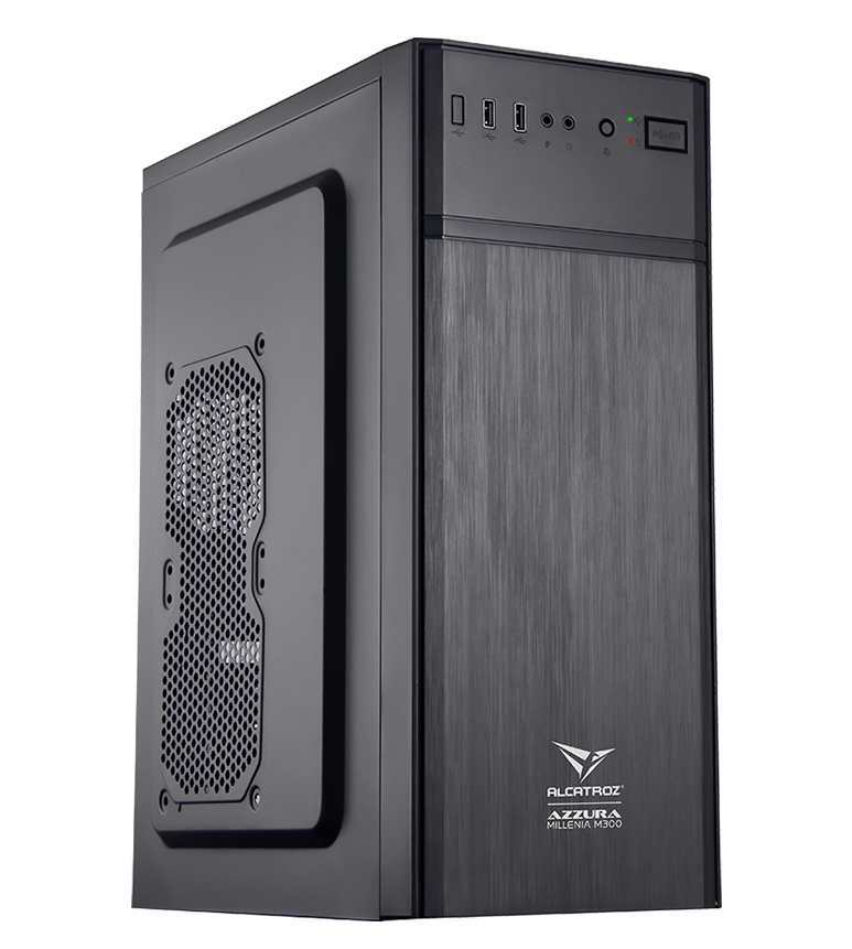 Alcatroz PC Case M-ATX AZZURA MILLENIA MILLENIA ECO M300 with 250W PSU