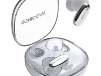 SonicGear Earphones Bluetooth ANC+Display EarPump Jewel Q3 White