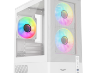 Armaggeddon Gaming Case M-ATX DEEPFREEZE DUPLEX 2 CHROMA White (3x Chroma Fans)