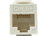 Kuwes Keystone Jack CAT6 UTP for Snap-In Patch Panel