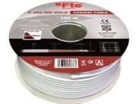 FTE K290WD Gold Coaxial Cable RG6 LSZH CU CPR-Dca (REPLACES K300W)