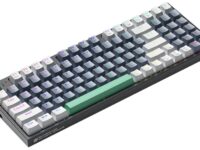 Machenike K500-B94 Grey Mechanical Gaming Keyboard 94 Brown Switch Keys