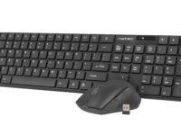 Natec STINGRAY Wireless Keyboard & Mouse Combo Black