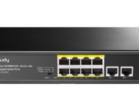Cudy FS1010PG 8-Port PoE Switch + 2 GbE Uplink 120W with UK Plug