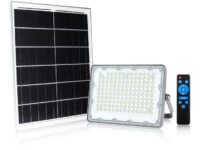 GBC ON LED PRO 100 Solar LED Floodlight with Panel and Remote Control 100W