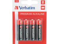 Verbatim Alkaline AA 4pcs Batteries