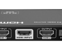 Lenkeng HDMI Splitter 2.0 4K60Hz Scaler 1x2 LKV312HDR-V3.0