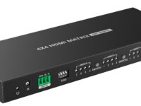 Lenkeng HDMI Matrix Switch 4x4 4K60Hz LKV424