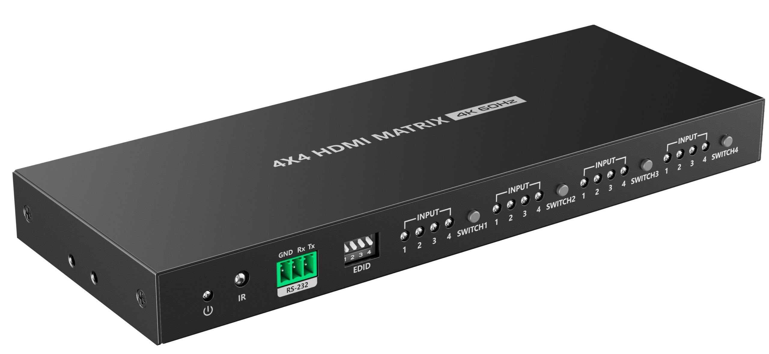 Lenkeng HDMI Matrix Switch 4x4 4K60Hz LKV424
