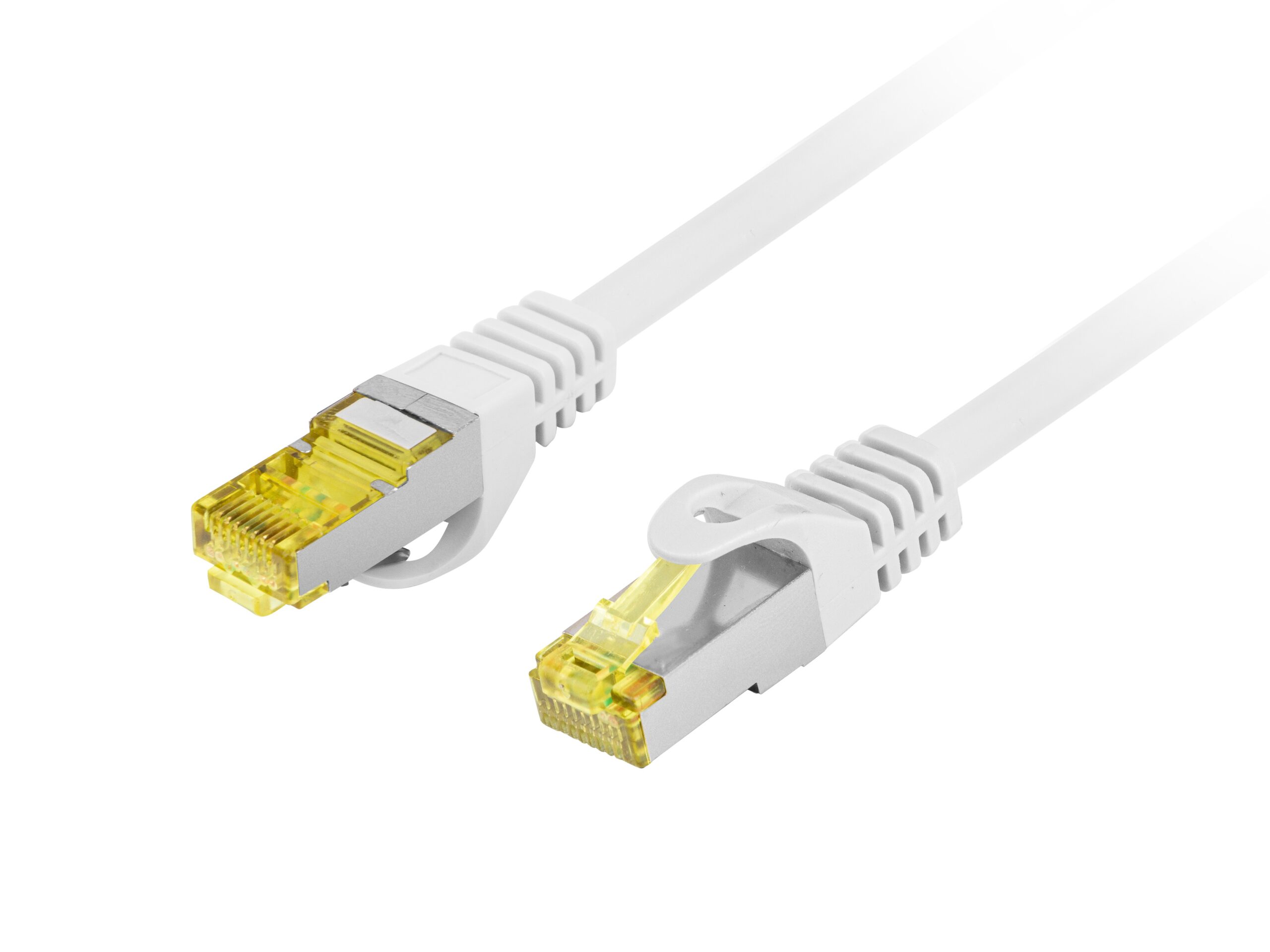 Lanberg Patch Cable CAT6A S/FTP CU LSZH 0.5m Grey