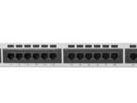 Lanberg Patch Panel 24-Port 1U 19" CAT6 UTP Grey