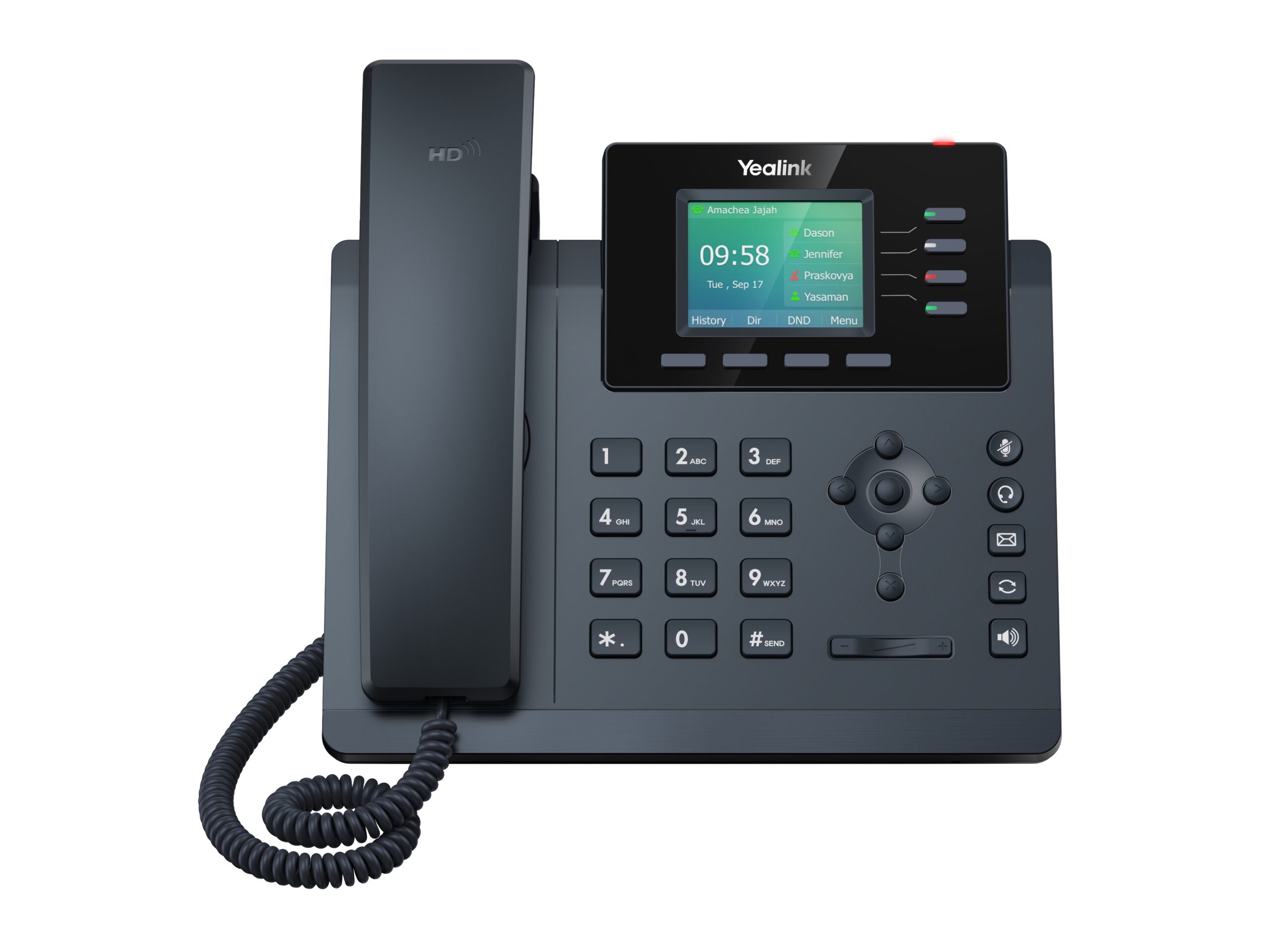 Yealink IP Phone Desktop PoE 2.4'' Gigabit