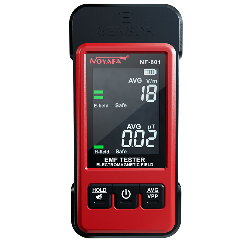 Noyafa Electromagnetic Radiation Detector with Electric & Magnetic Field Detection