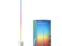 Govee RGBICWW Lyra Corner Floor Lamp H6072