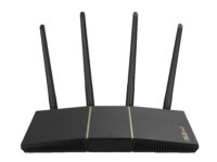 ASUS NETWORKING Router AX3000 Wi-Fi 6 Dual Band Gigabit VPN AiProtection Gaming RT-AX57