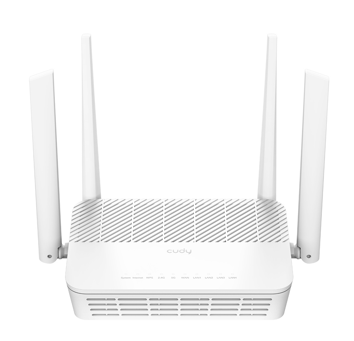 Cudy Router AX3000 Dual Band Gigabit Wi-Fi 6 Mesh VPN WR3000S