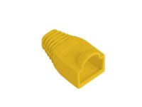 Lanberg RJ45 Strain Relief Boot Cap Pack of 100 Yellow PLB-1000-Y