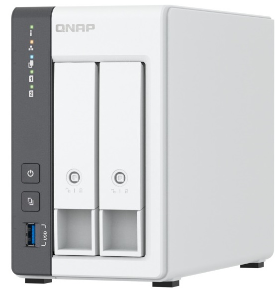 QNAP NAS 2-Bay Tower ARM Quad-Core
