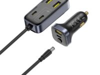 Baseus Car Charger 110W 3U+3C BackseatPal L1 Black
